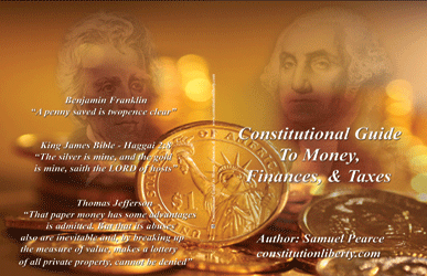 Constitutional Money, Finances, and Taxes order online at the amazon bookstore