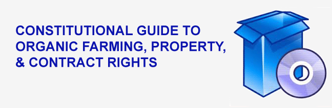 Property Contract Rights and Farming methods